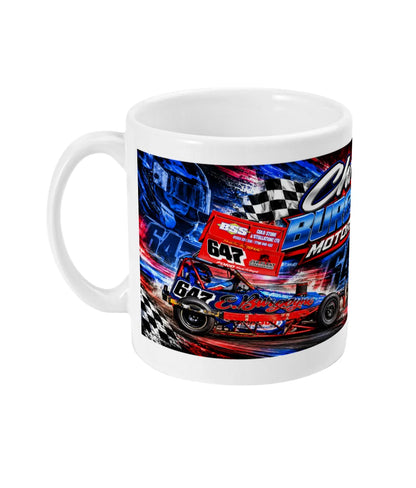 Chris Burgoyne #647 BriSCA F2 Stock Car Mug – left side view
