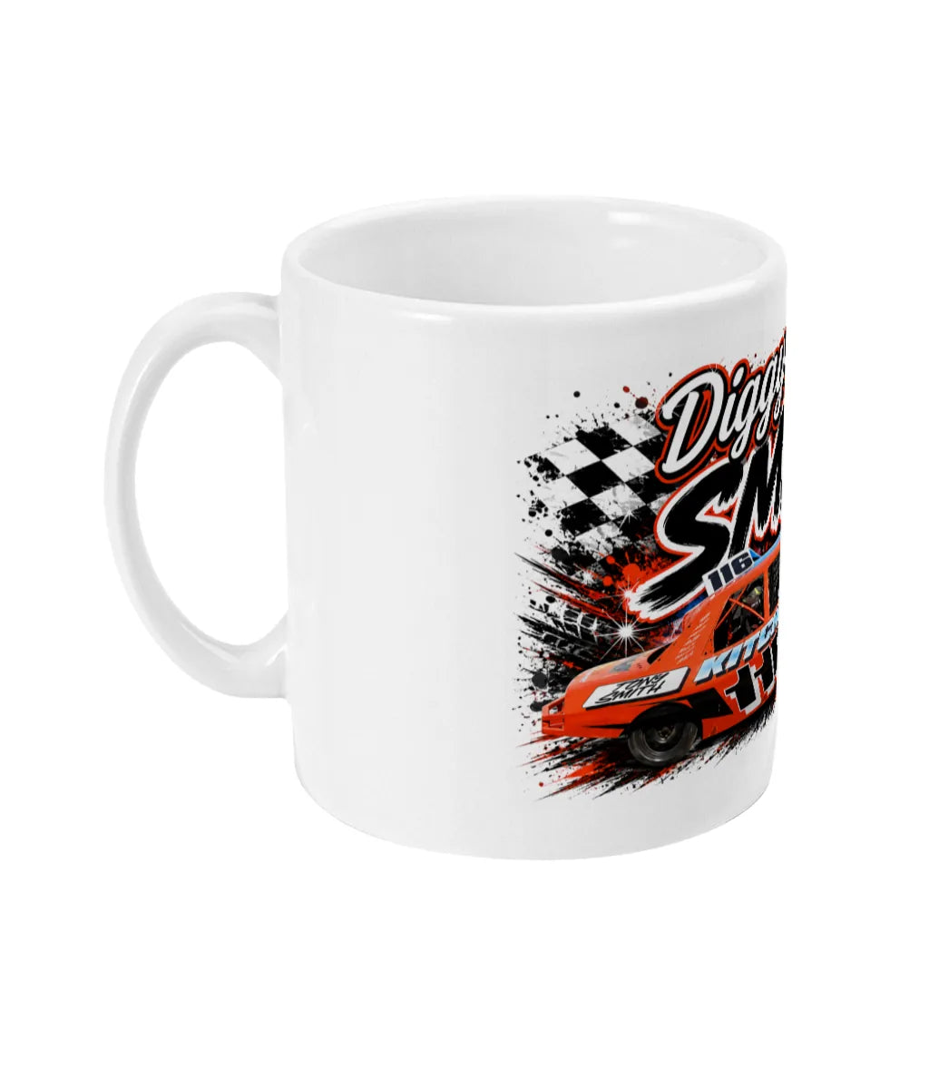 Diggy Smith 2L Saloon Stock Car Mug – left side view