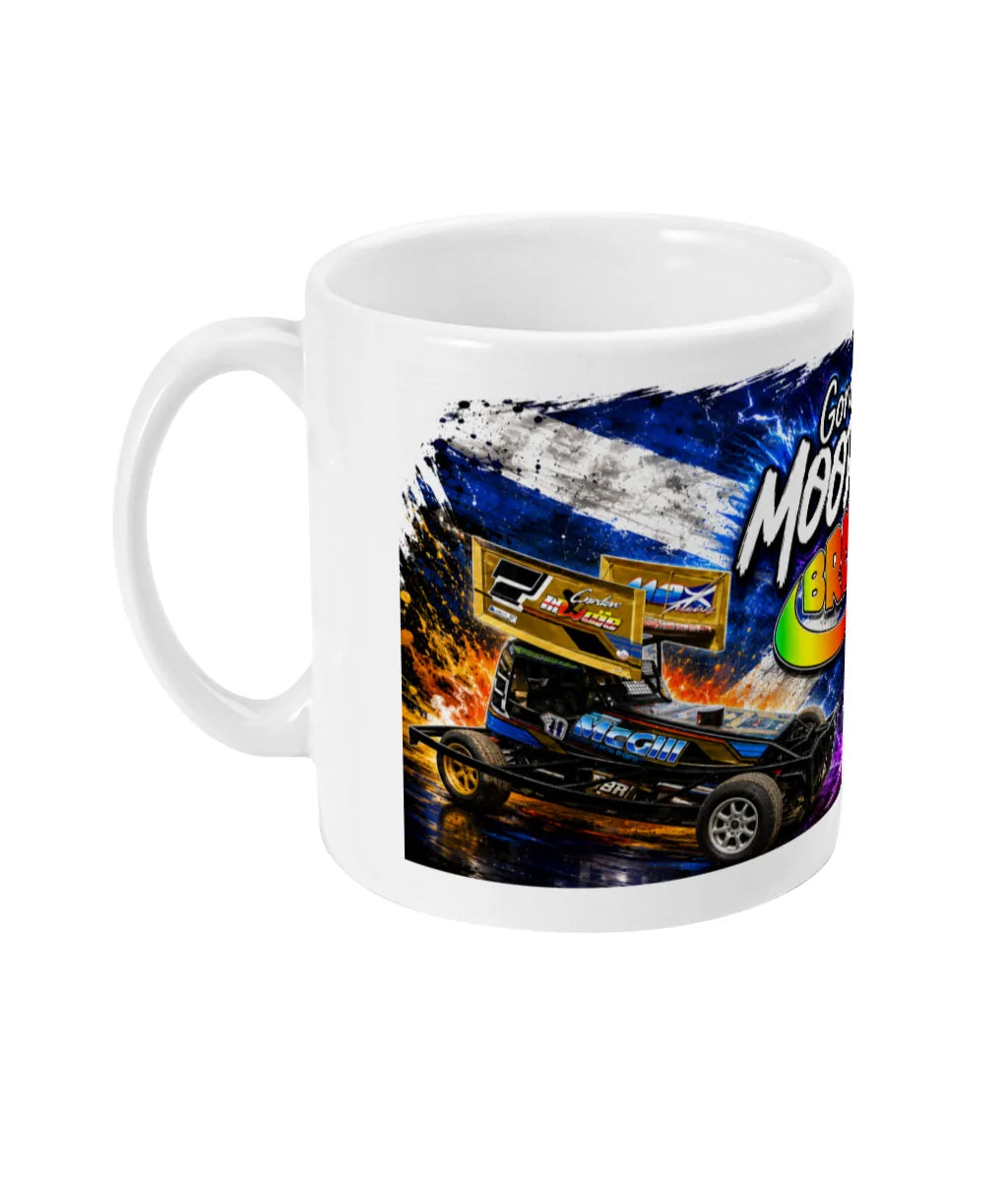 Gordon Moodie #7 BriSCA F2 Stock Car Mug – left side view