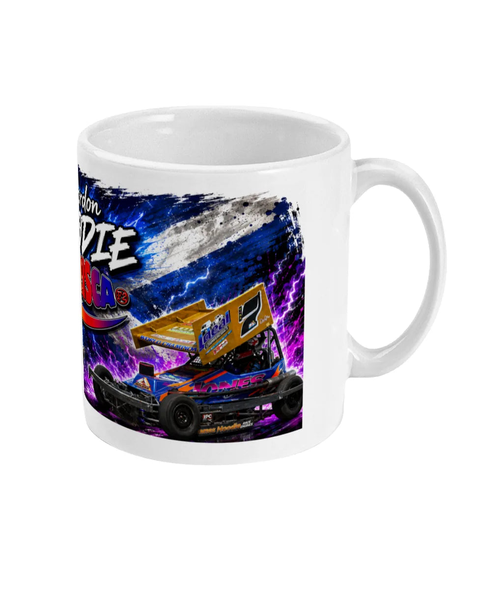 Gordon Moodie #7 BriSCA F2 Stock Car Mug – right side view