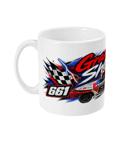 Graeme Shevill #661 2L Saloon Stock Car Mug – left side view