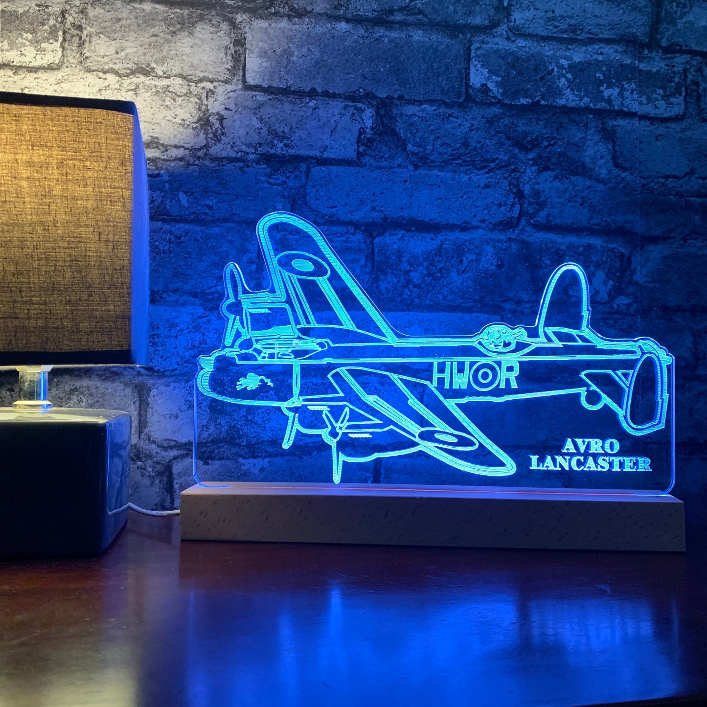 Avro Lancaster Bomber LED Lamp Night Light