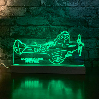 Supermarine Spitfire LED Lamp Night Light