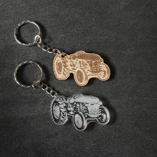 Classic Tractor Keyring