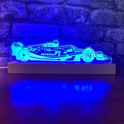 Formula 1 Russell Mercedes LED Lamp Night Light