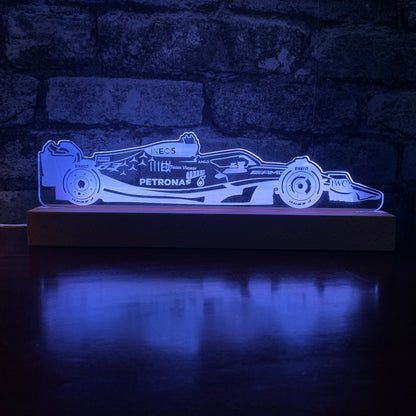 Formula 1 Russell Mercedes LED Lamp Night Light