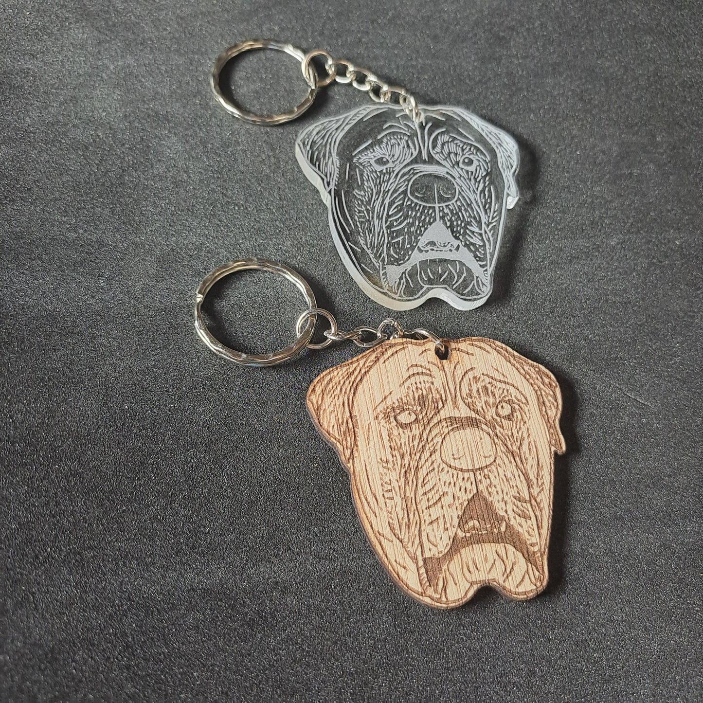 Bull Mastiff Keyring