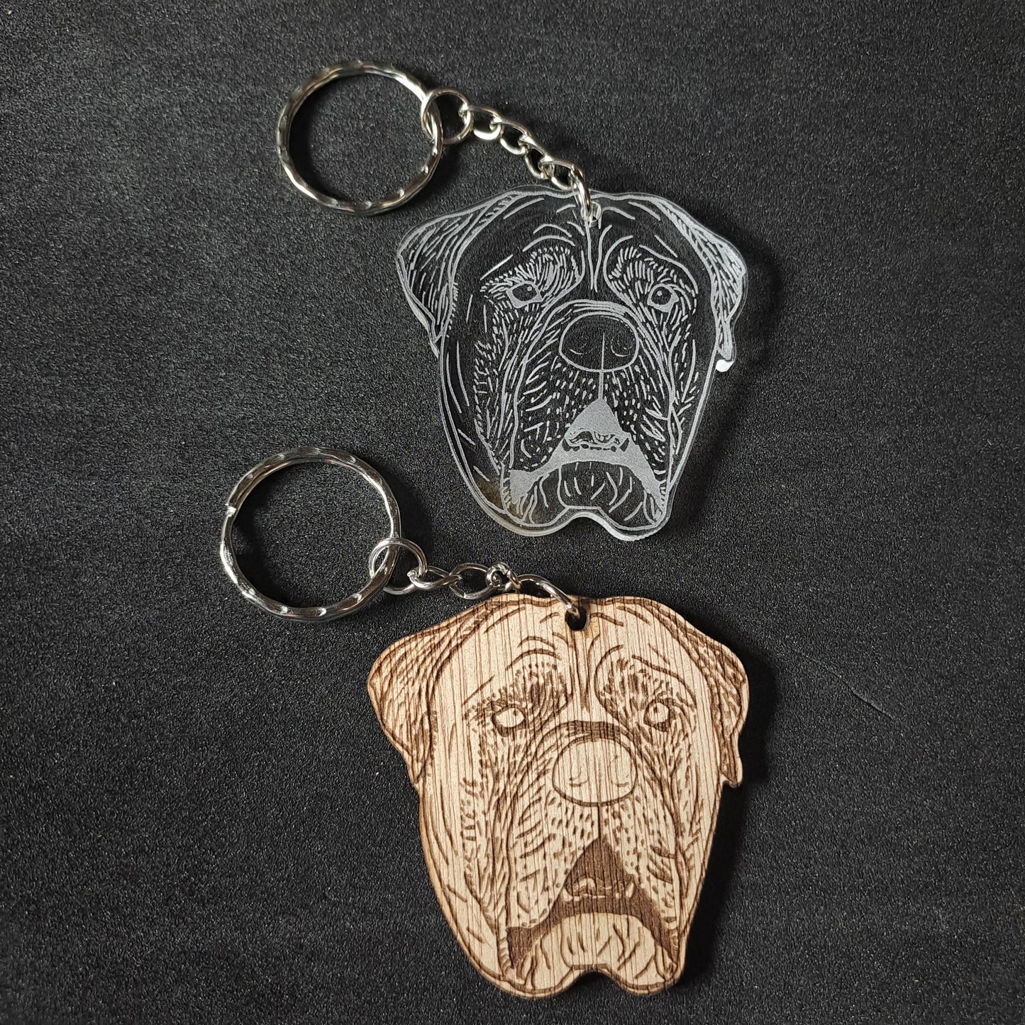 Bull Mastiff Keyring