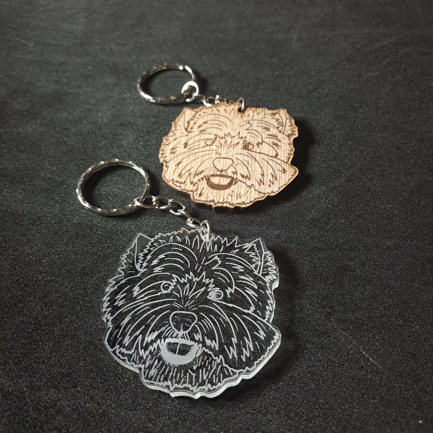 Westie Keyring