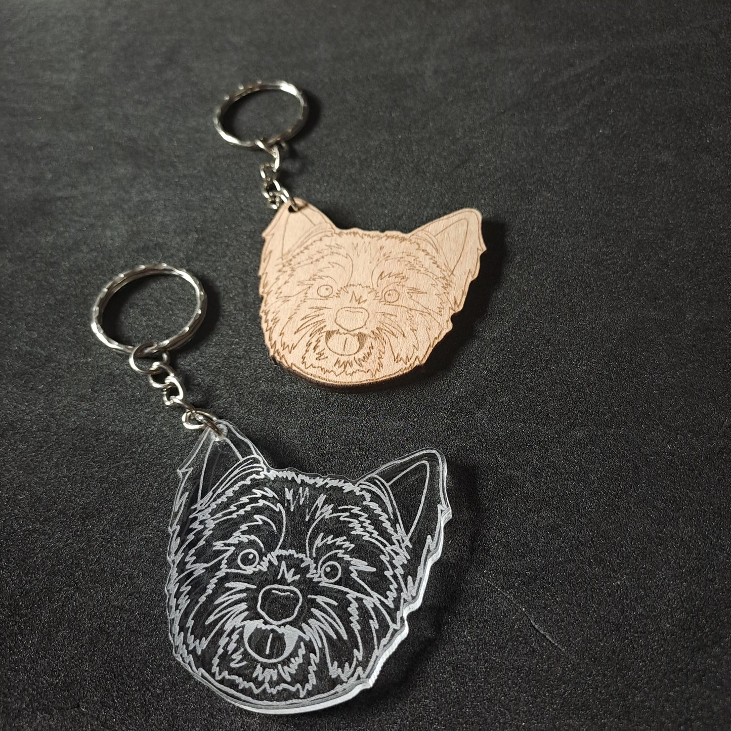 Yorkshire Terrier Keyring