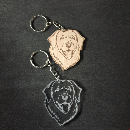 Labrador Keyring