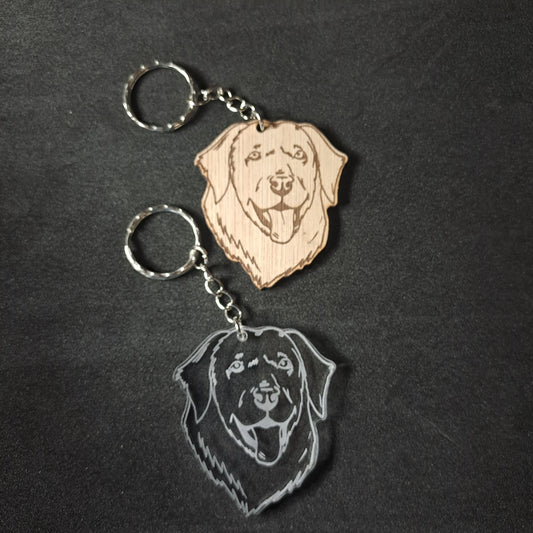 Labrador Keyring