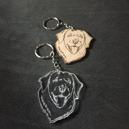 Labrador Keyring