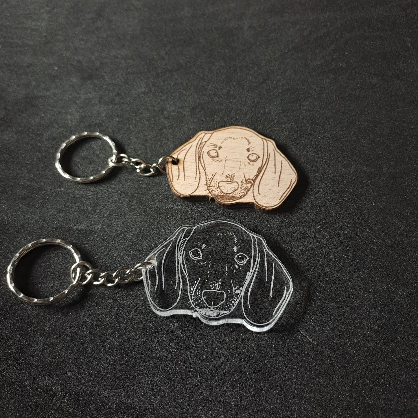 Dachshund Keyring