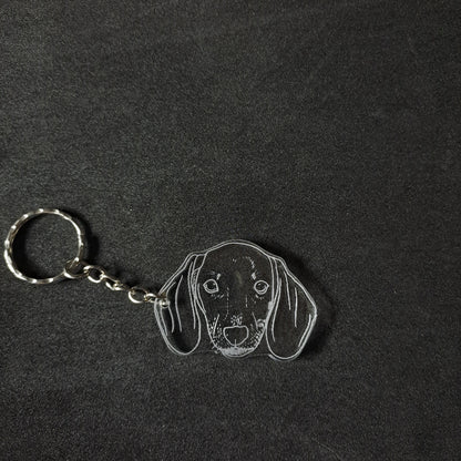 Dachshund Keyring