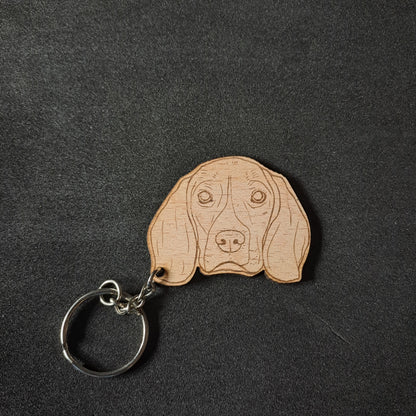 Beagle Keyring