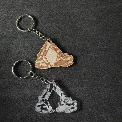 Digger Keyring