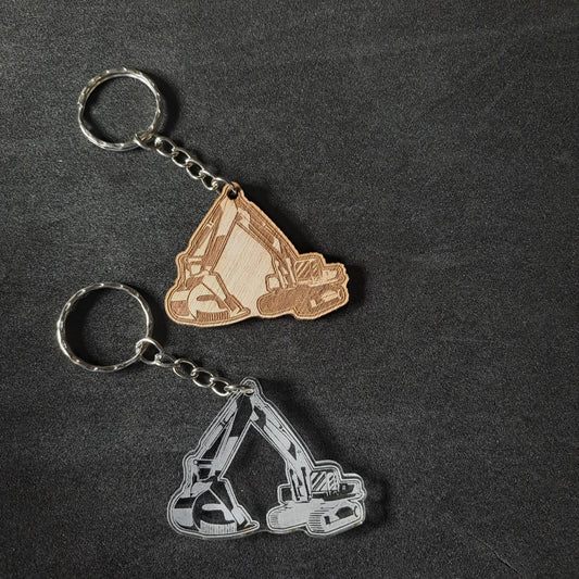 Digger Keyring