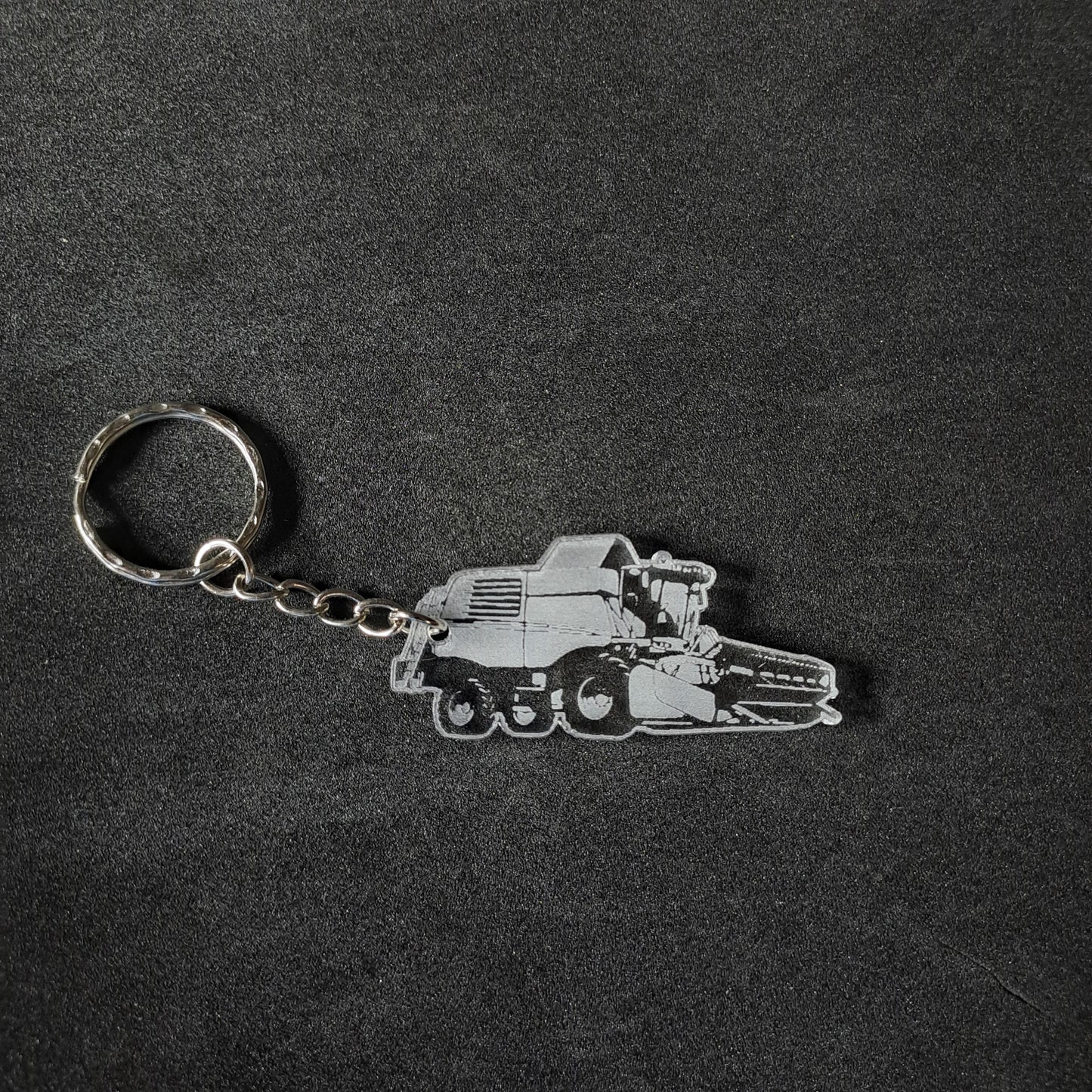 Combine Harvester Keyring