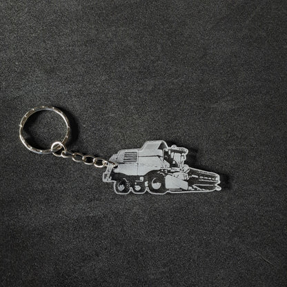 Combine Harvester Keyring