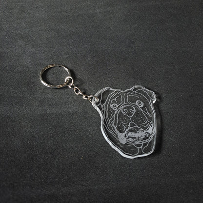 Bull Dog Keyring