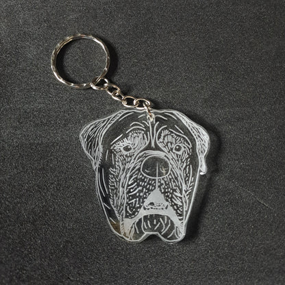 Bull Mastiff Keyring