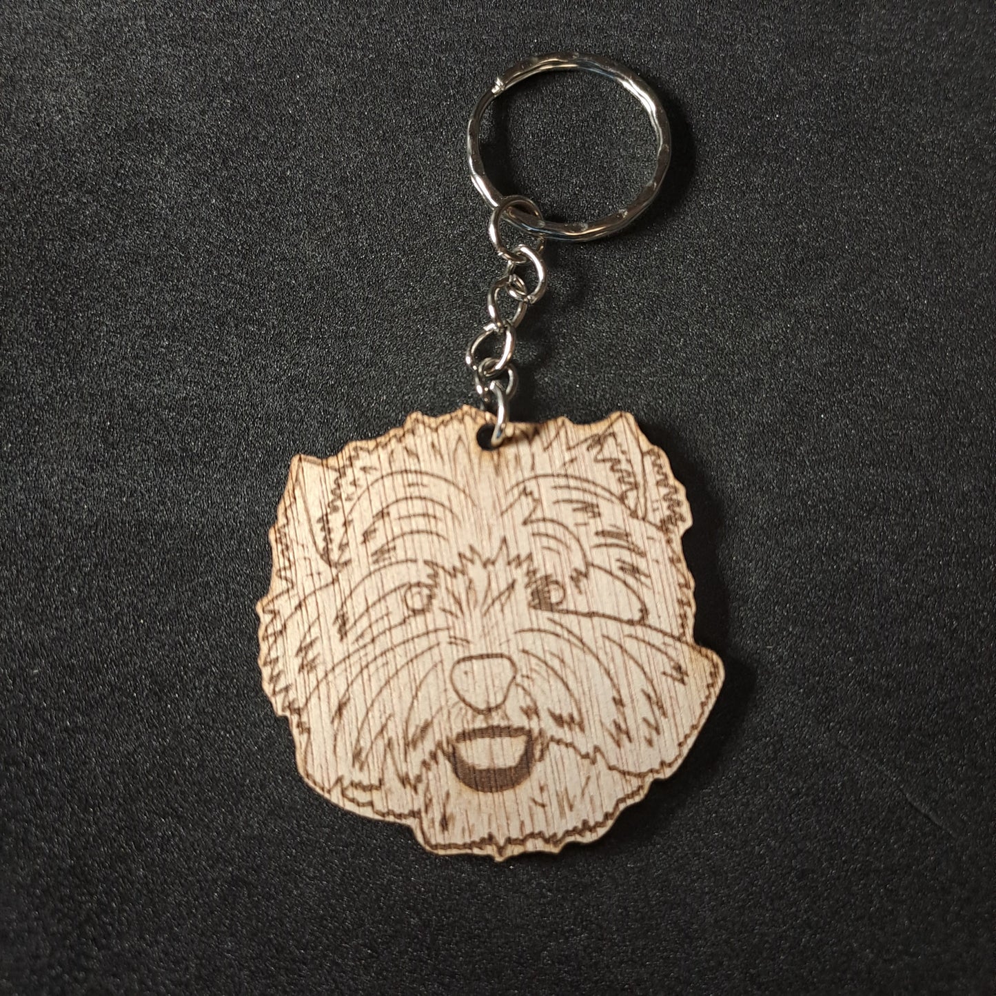 Westie Keyring