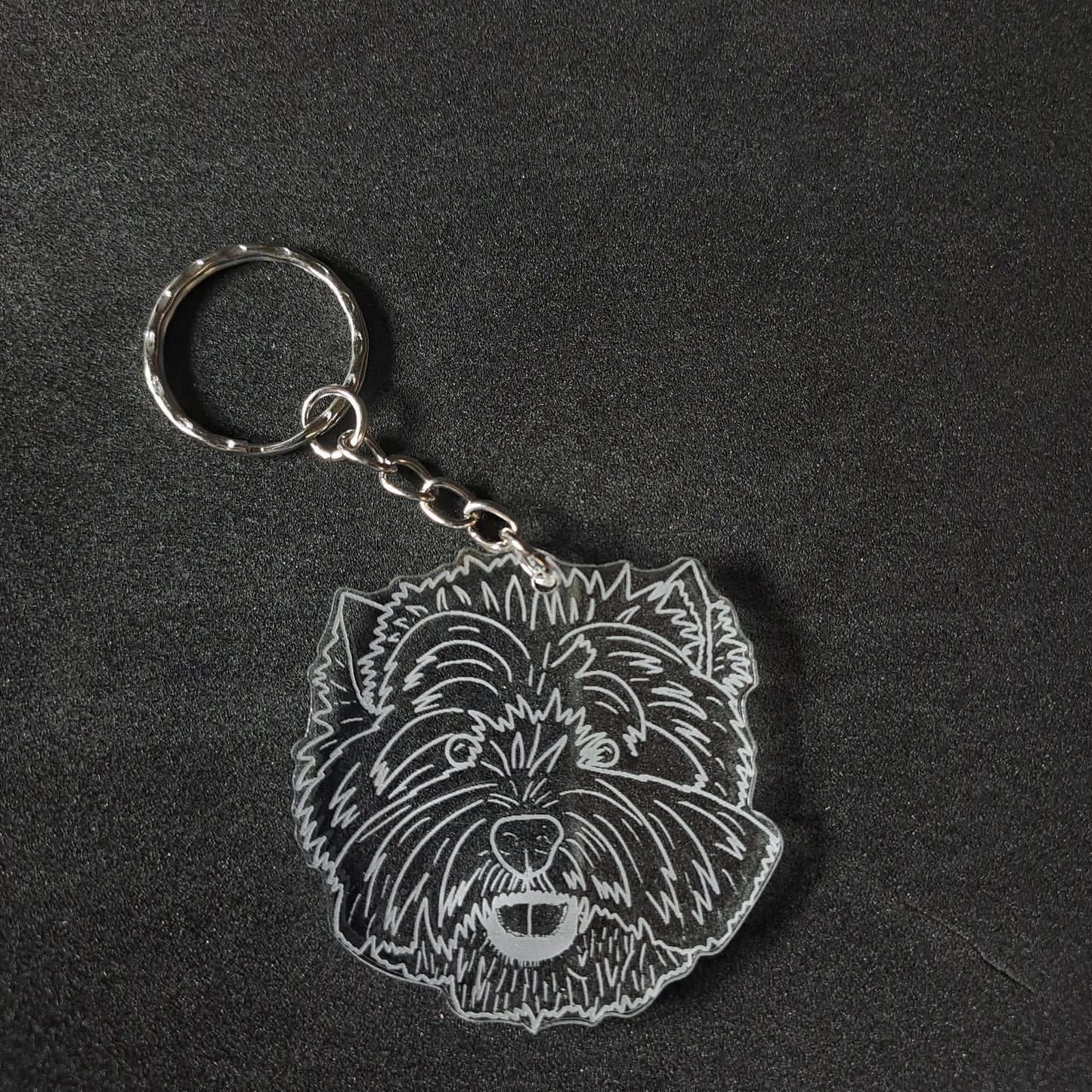 Westie Keyring