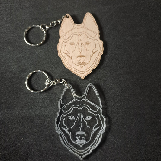 Husky Keyring