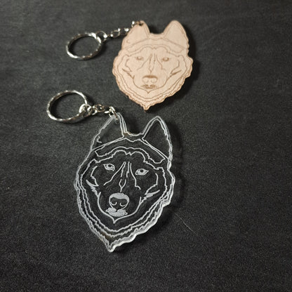 Husky Keyring