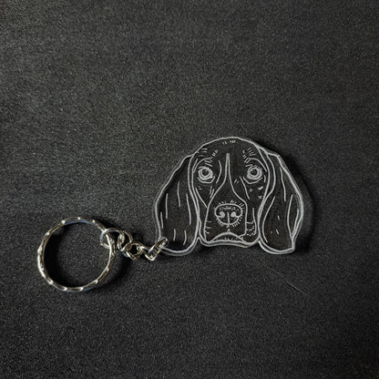 Beagle Keyring