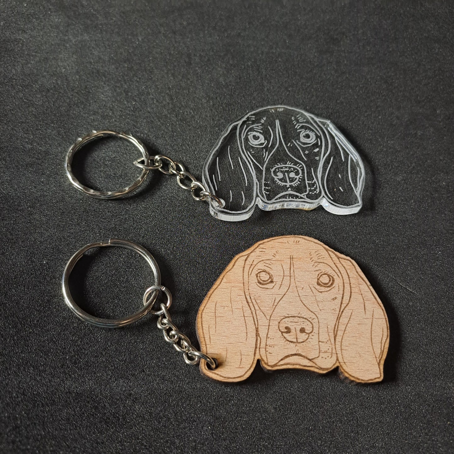 Beagle Keyring