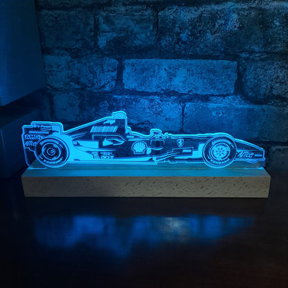 Formula 1 Kimi Raikkonen LED Lamp Night Light