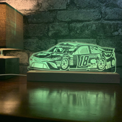 Kyle Busch #18 Toyota Camry LED Lamp Night Light