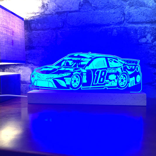 Kyle Busch #18 Toyota Camry LED Lamp Night Light