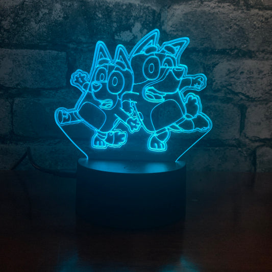 Bluey LED Lamp Night Light