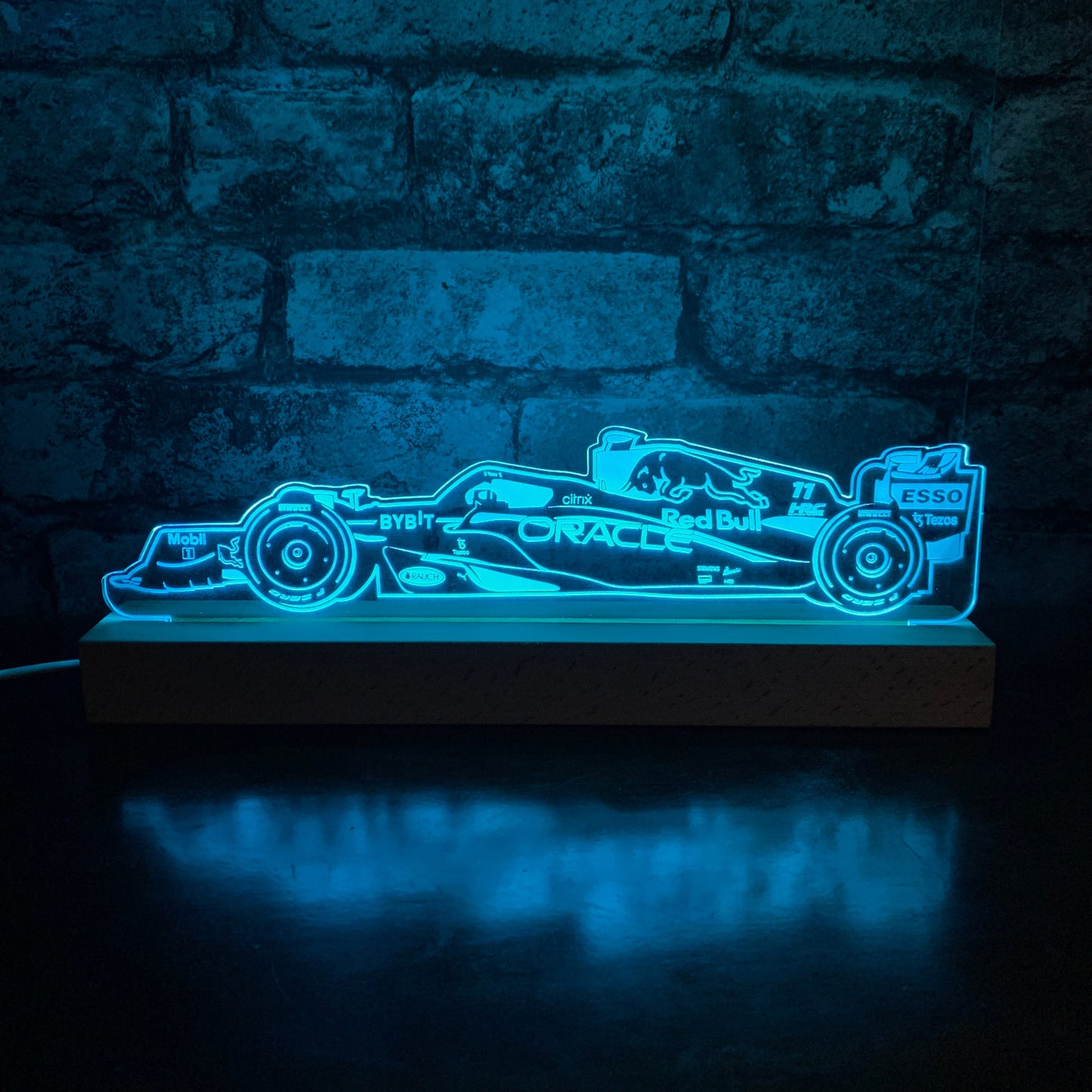 Sergio Perez Red Bull LED Lamp Night Light