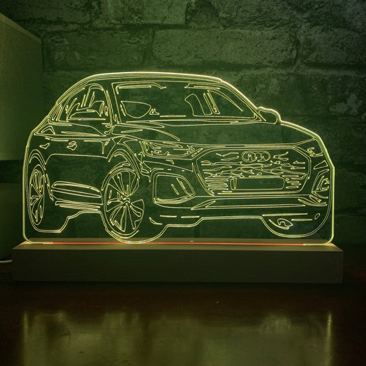 Sports Car Q5 LED Lamp Night Light