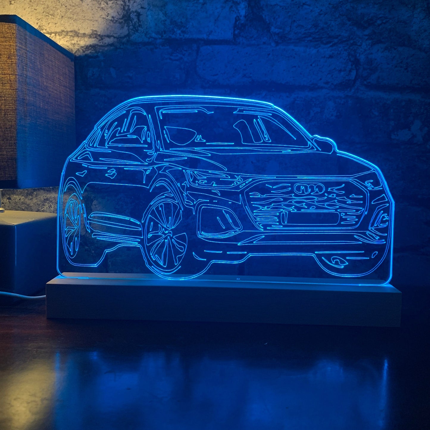 Sports Car Q5 LED Lamp Night Light