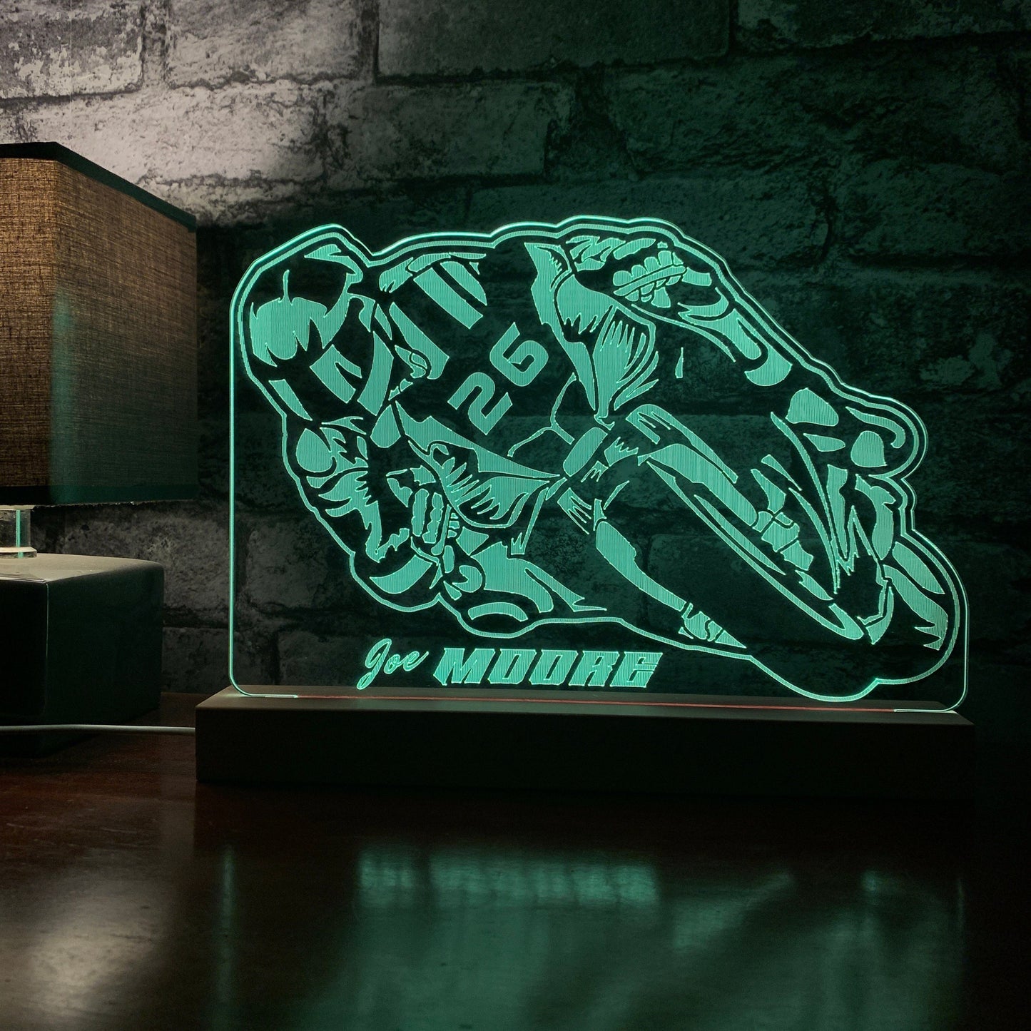 Personalised Superbike LED Lamp Night Light