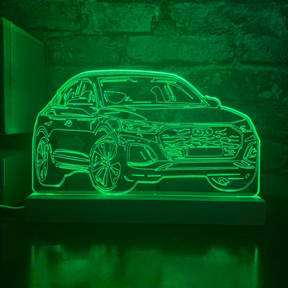 Sports Car Q5 LED Lamp Night Light