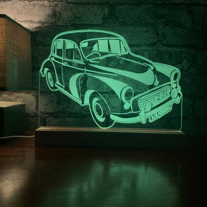 Morris Minor Night Light, LED Lamp Night Light