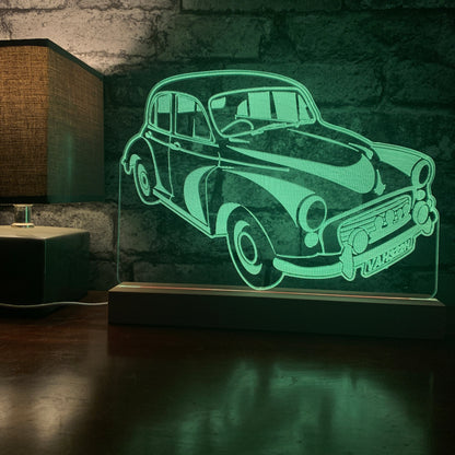 Morris Minor Night Light, LED Lamp Night Light