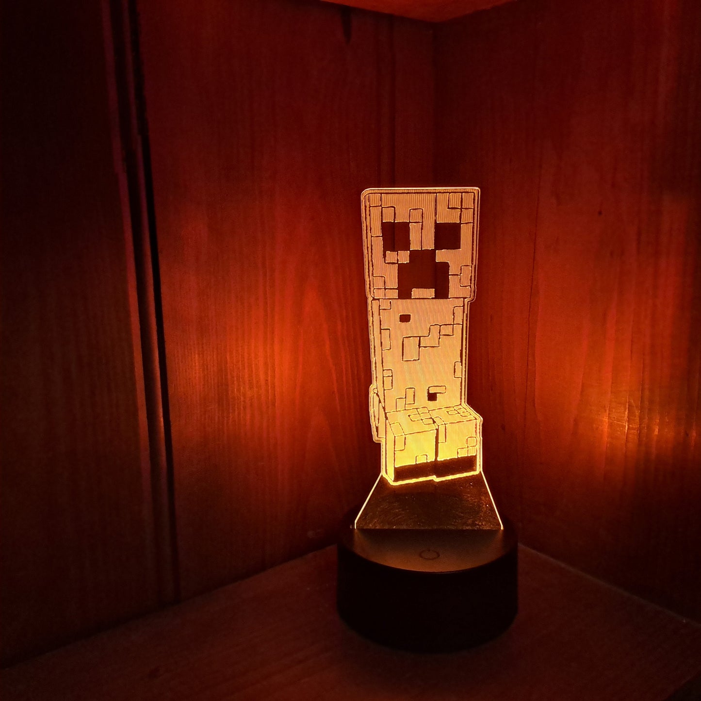 Minecraft Creeper LED Lamp Night Light