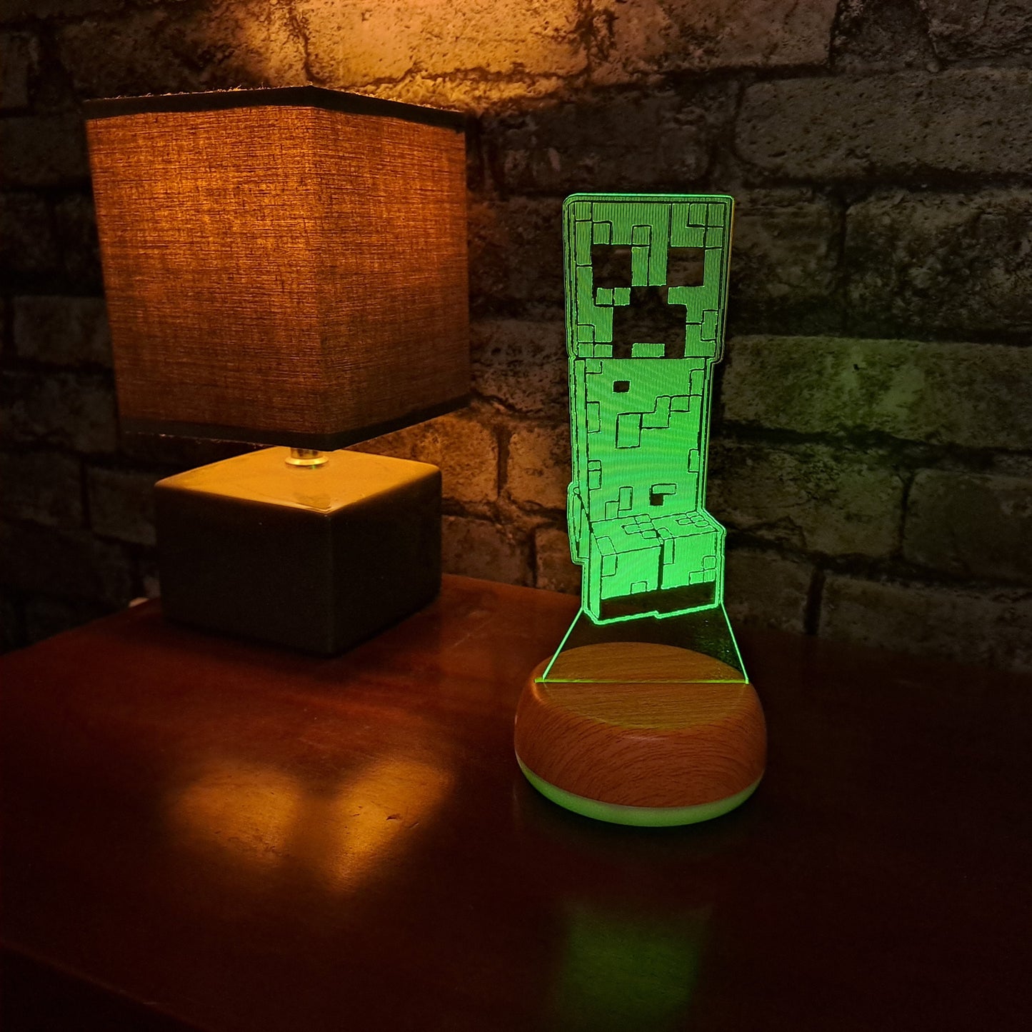 Minecraft Creeper LED Lamp Night Light