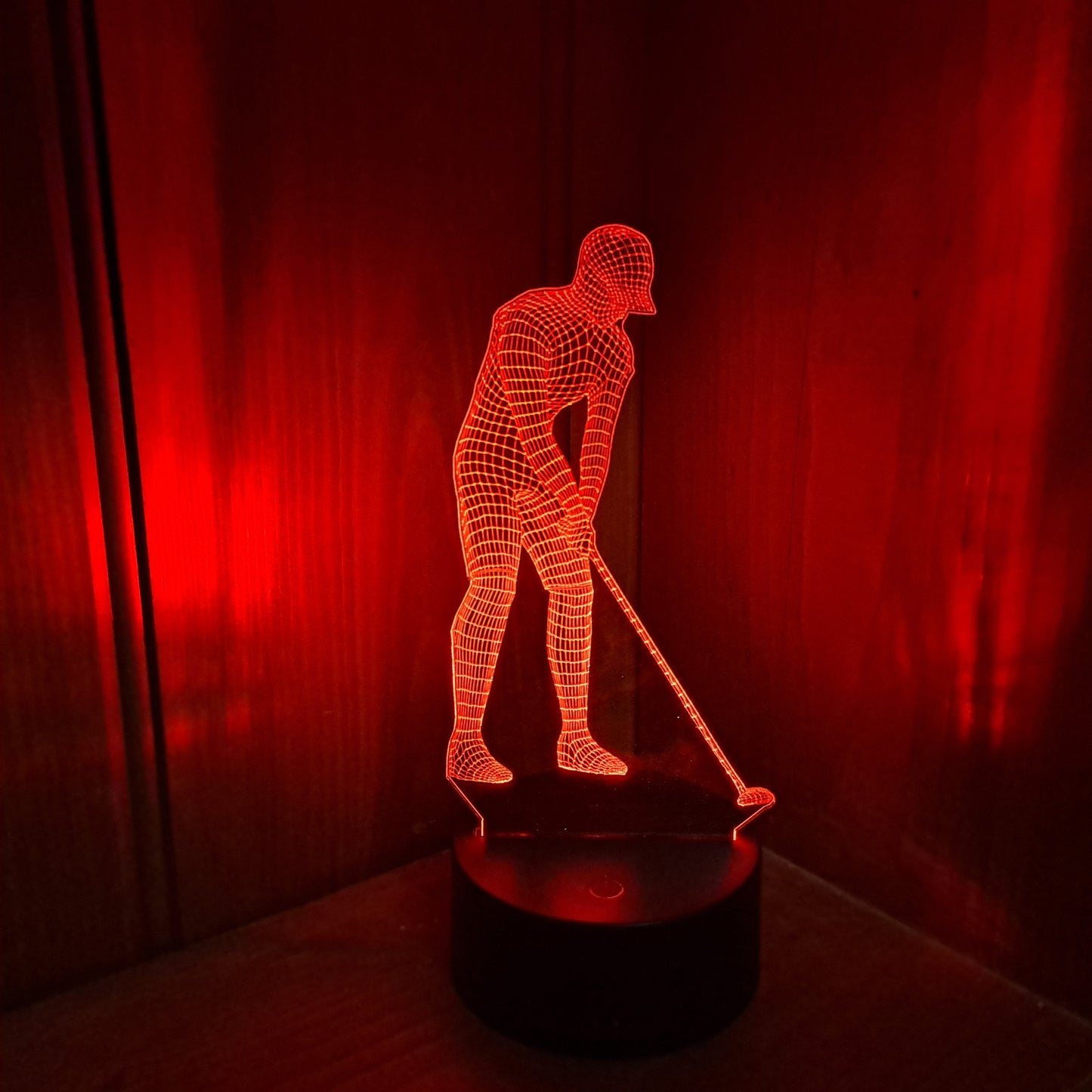 Golf Player LED Lamp Night Light