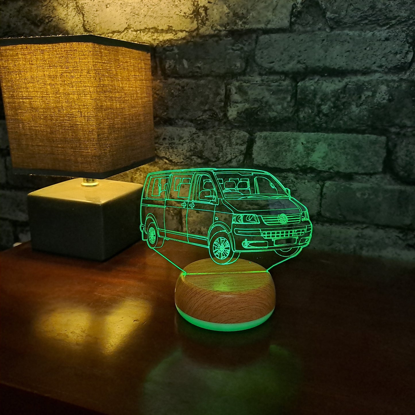 Personalised VW T6 Truck LED Lamp Night Light