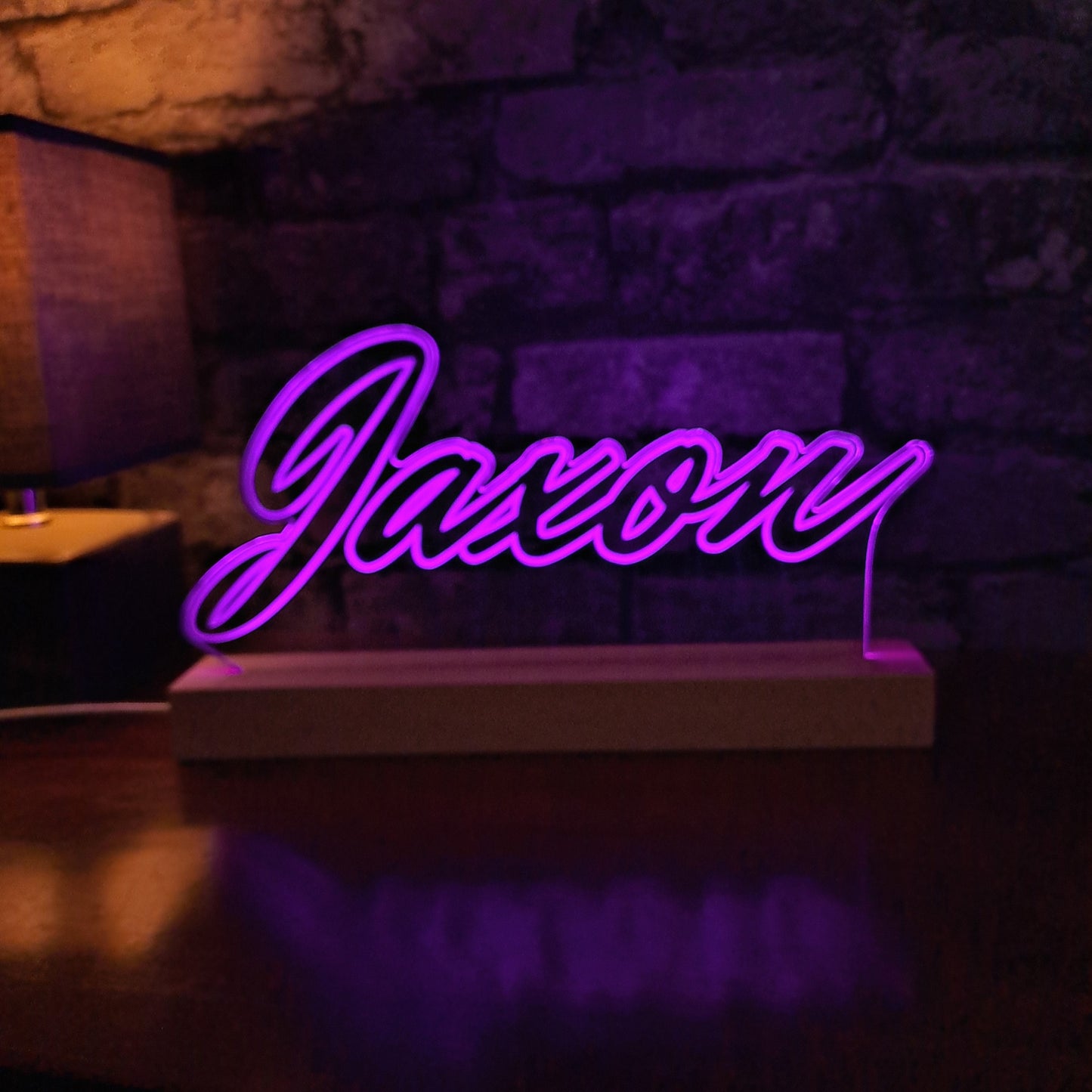 Personalised Name LED Lamp Night Light