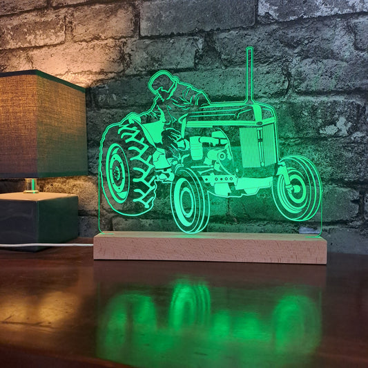 Classic Tractor LED Lamp Night Light