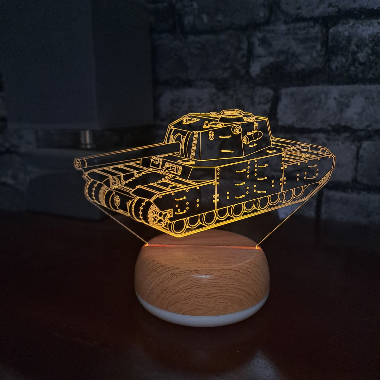 Heavy Tank LED Lamp Night Light